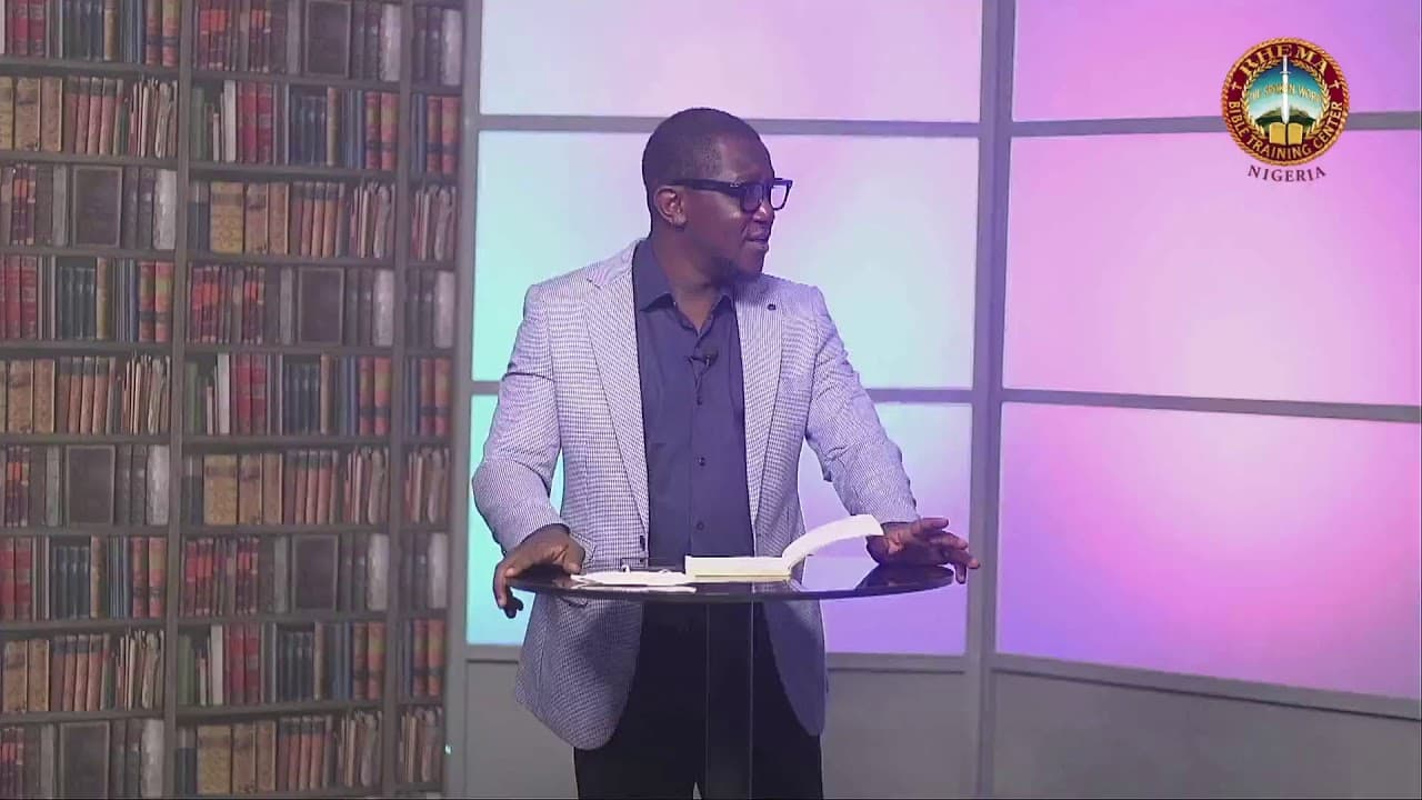 Live Teaching - Rev. Dokun Idowu